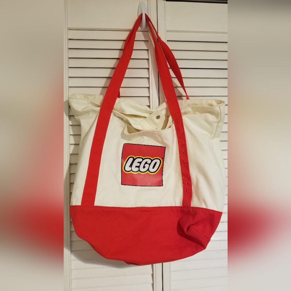 LEGO Canvas Tote & Drawstring Bag